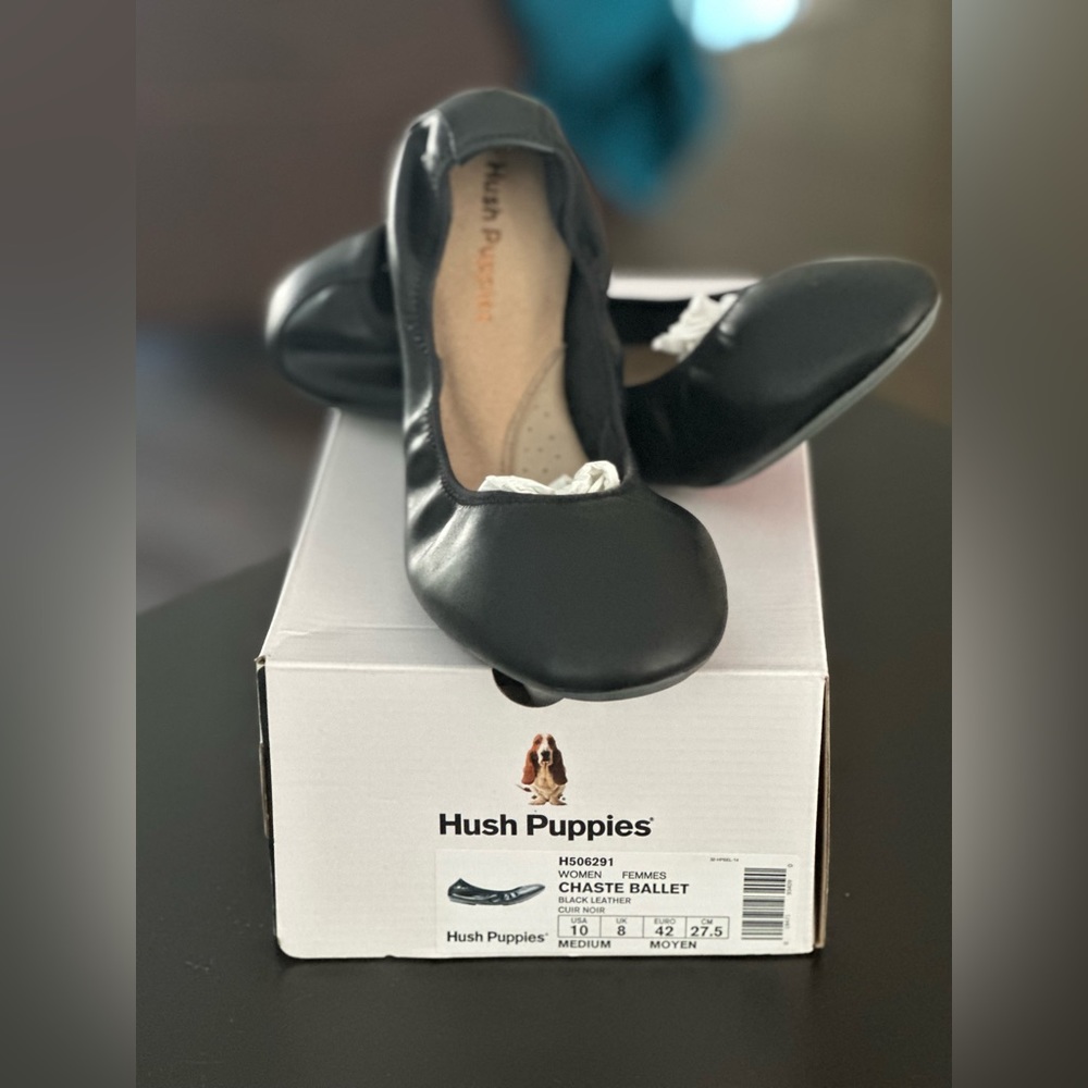 HUSH PUPPIES BALLET FLAT - size 10